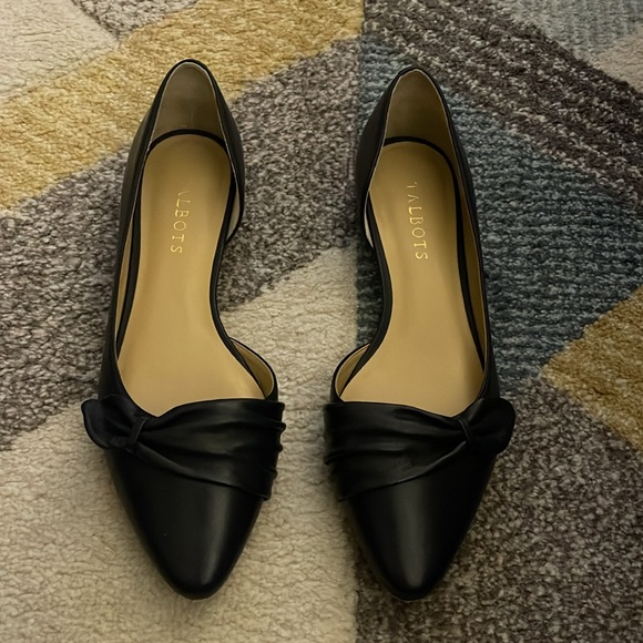 Talbots Edison Pleated Flats - Picture 3 of 5